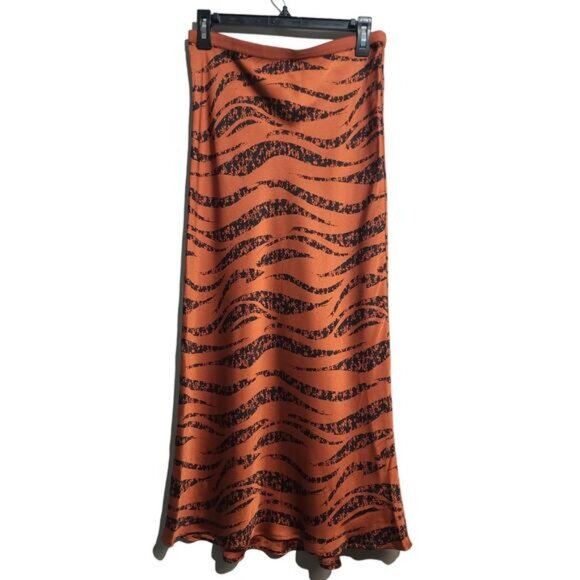 Anine Bing Bar Silk Skirt - Picture 2 of 6